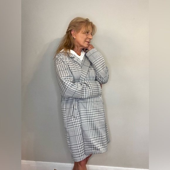 Long length plaid blazer/jacket - Picture 12 of 14